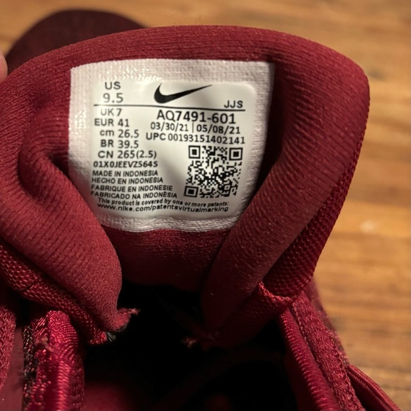 Nike Flex TR9 Training Shoes Womens 9.5 Team Red Athletic Gym Running Workout - Picture 6 of 9